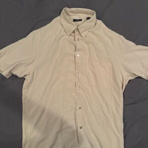 Alfani Lightweight tan button up